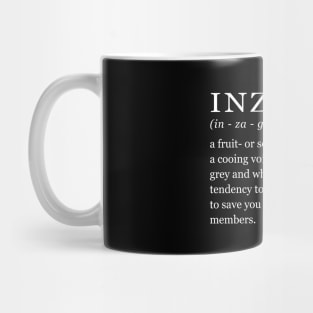 inzaghi (vincenzo cassano) BLACK BG Mug